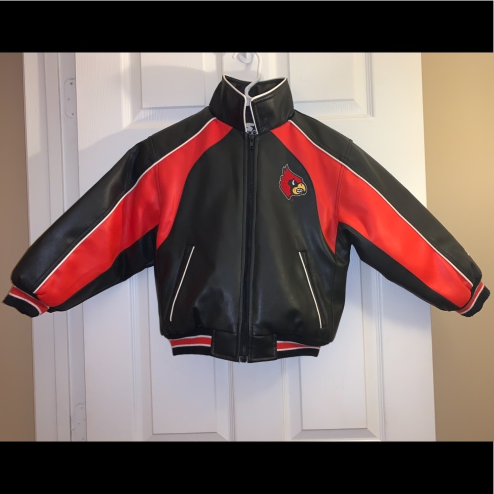 Vintage Louisville Cardinal Starter leather jacket - Picture 2 of 6